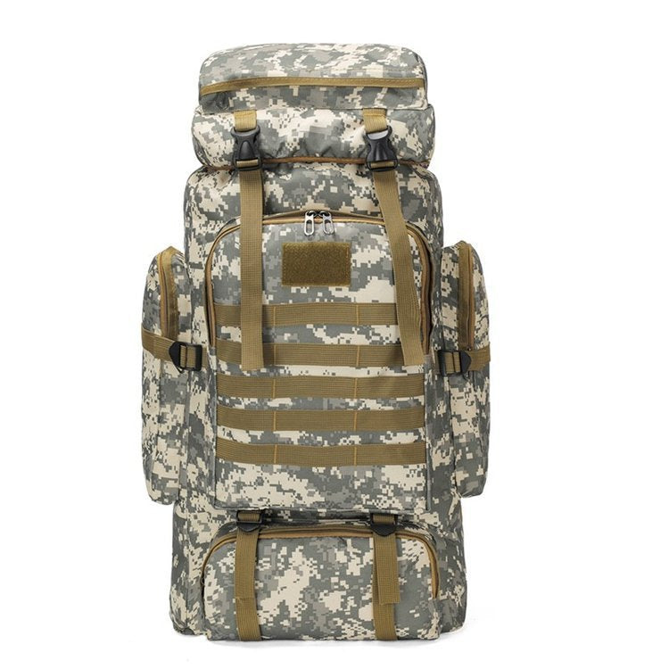80L Tactical Multi-Function Outdoor Hiking Backpack