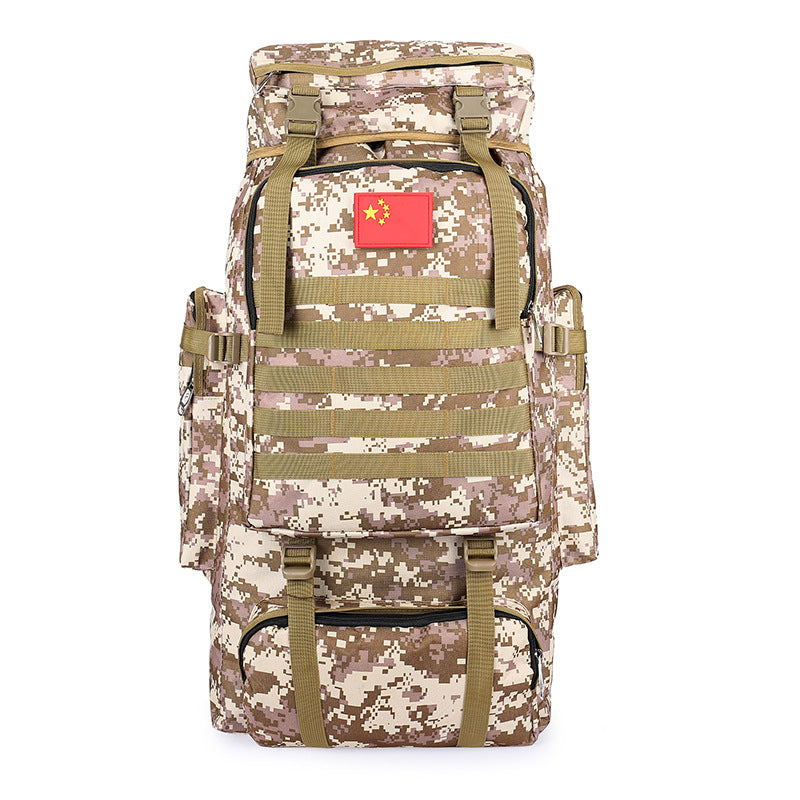 80L Tactical Multi-Function Outdoor Hiking Backpack