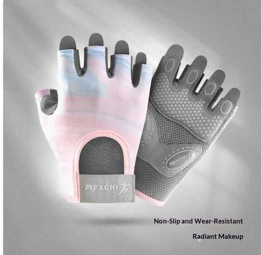 Buy Half-Finger Cycling Gloves | Butterfly Mesh Breathable Design