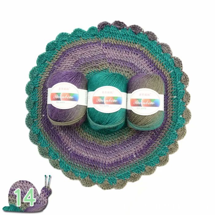 Buy Rainbow Ball of Yarn for DIY Sewing & Craft Making