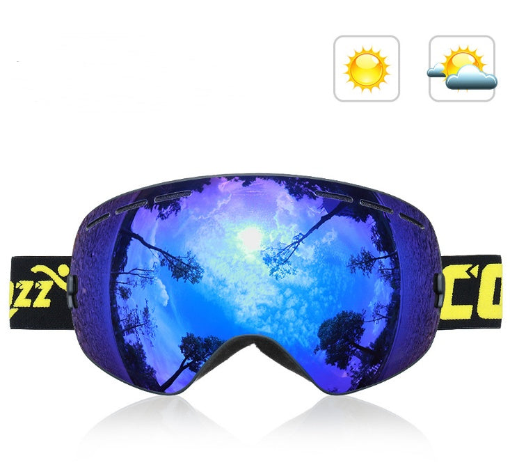 Buy Spherical Double-Layer Anti-Fog Glasses for Clear Vision