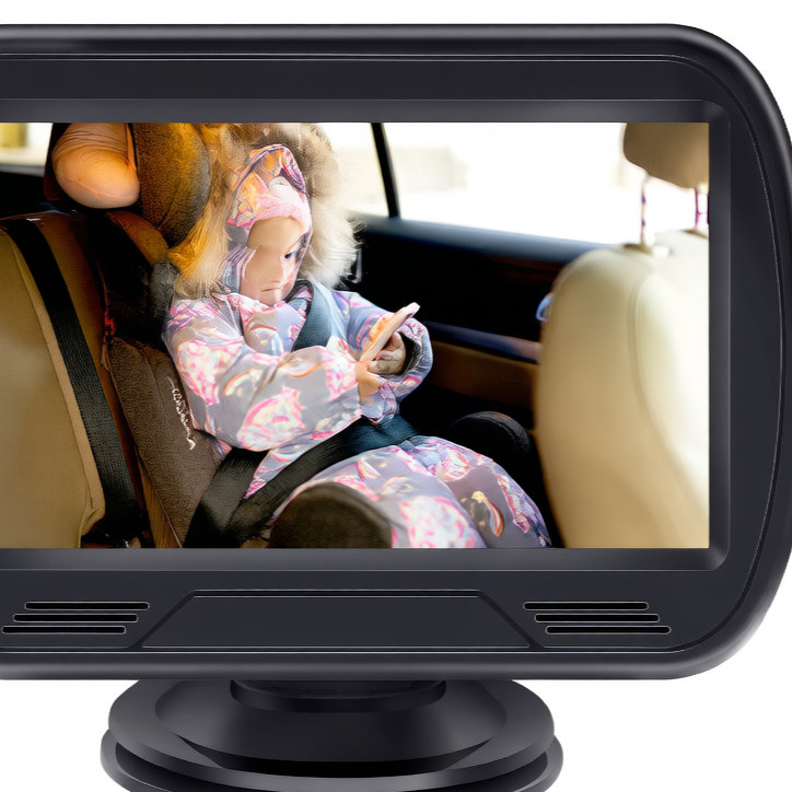 Car Baby Monitor with Adjustable Camera for Easy Monitoring