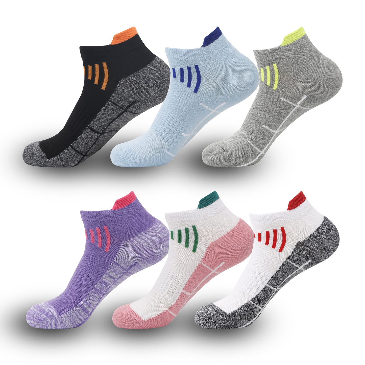 Breathable Cotton Sports Socks for Running Training Comfort