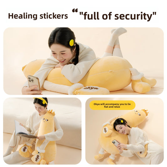 Comfort Plush Sleep Aid Pillow with Patting Function