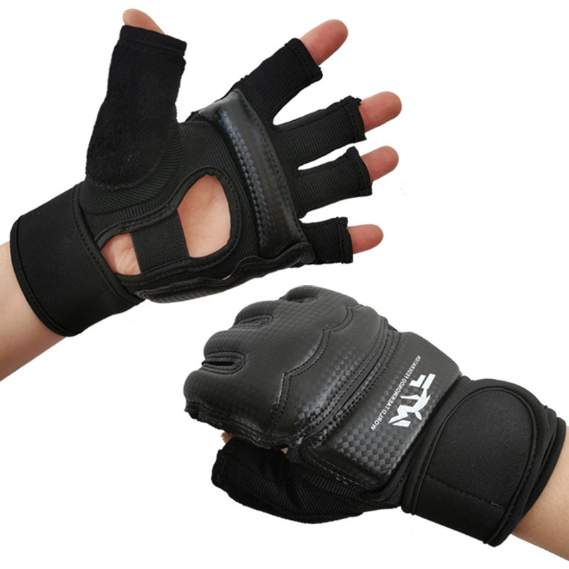 MMA Half Finger Boxing Gloves with Comfortable Fit and Grip