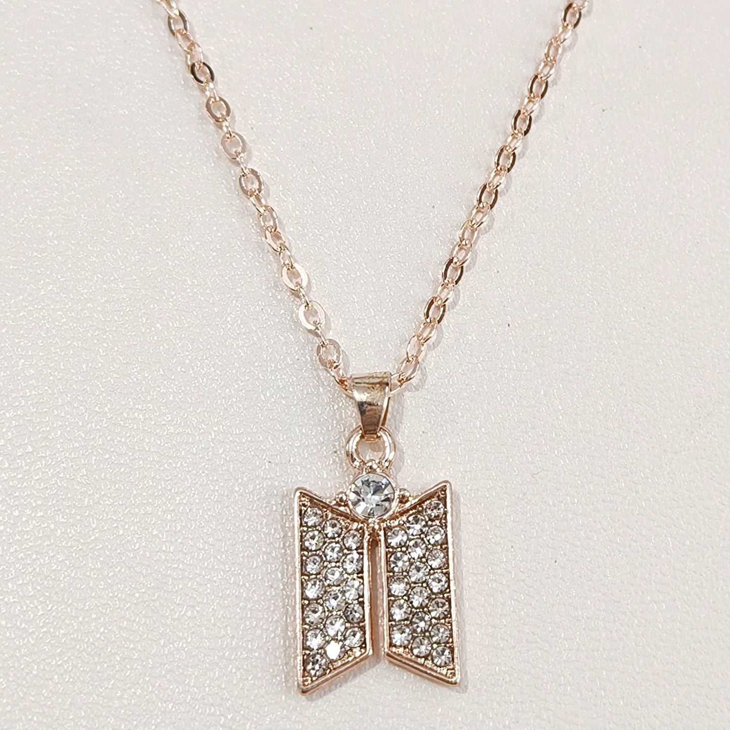 Butterfly Zircon Necklace Pendant Personalized Trendy Accessory
