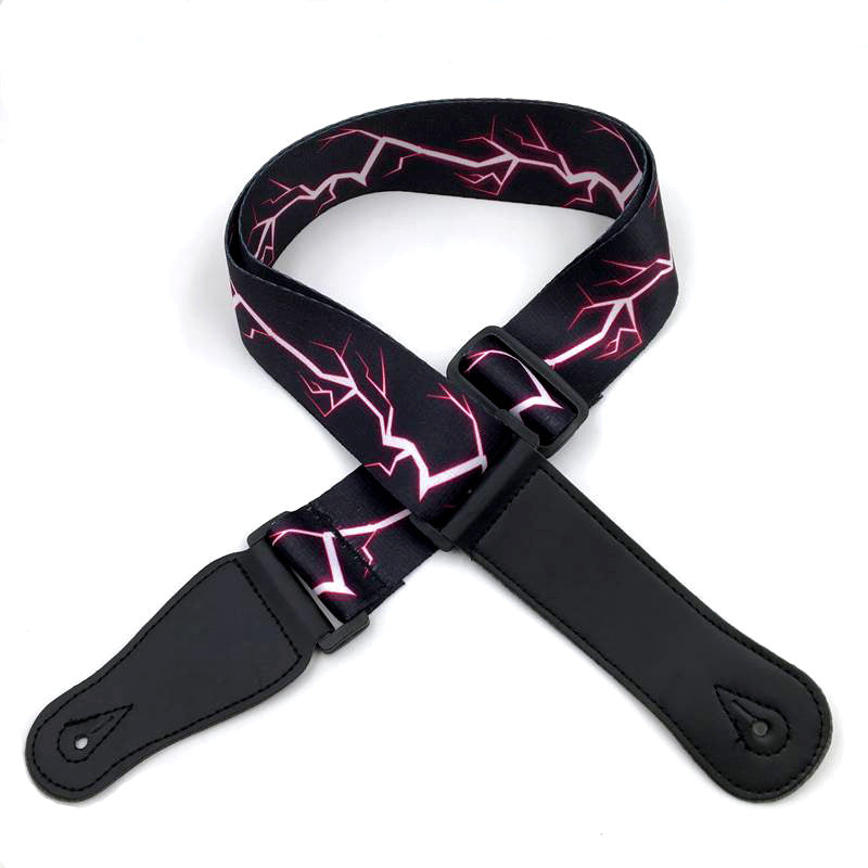Widened Polyester Guitar Strap