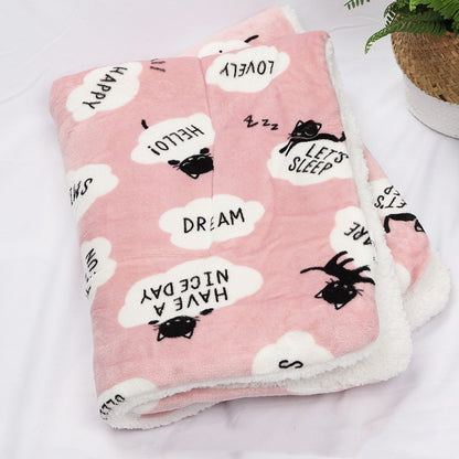 Pet Cotton Pad Thickened to Keep Dogs and Cats Warm Cozy