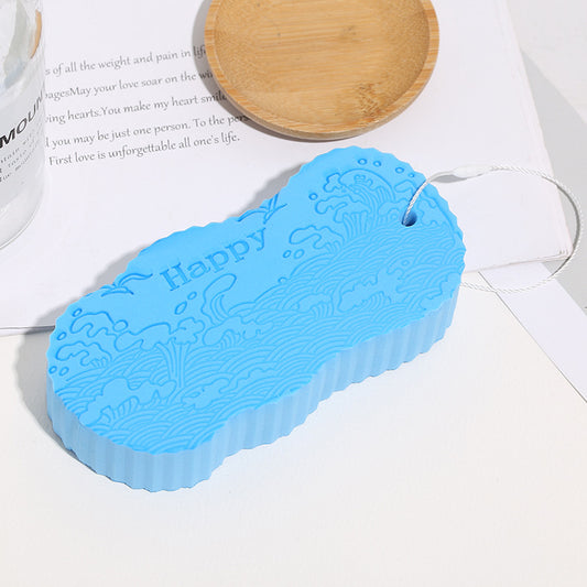Kids Bath Scrubber for Gentle Shower and Body Cleaning Use