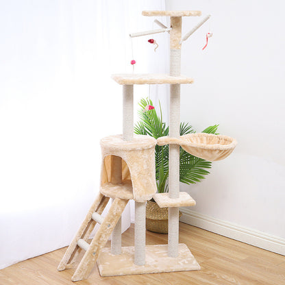 Buy Indoor Cat Climber and Cat House for Play Rest and Exercise
