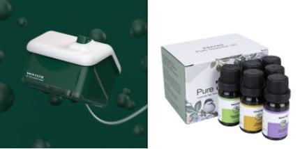 Essential Oils 6 Units Kit - Relax and Rejuvenate Naturally