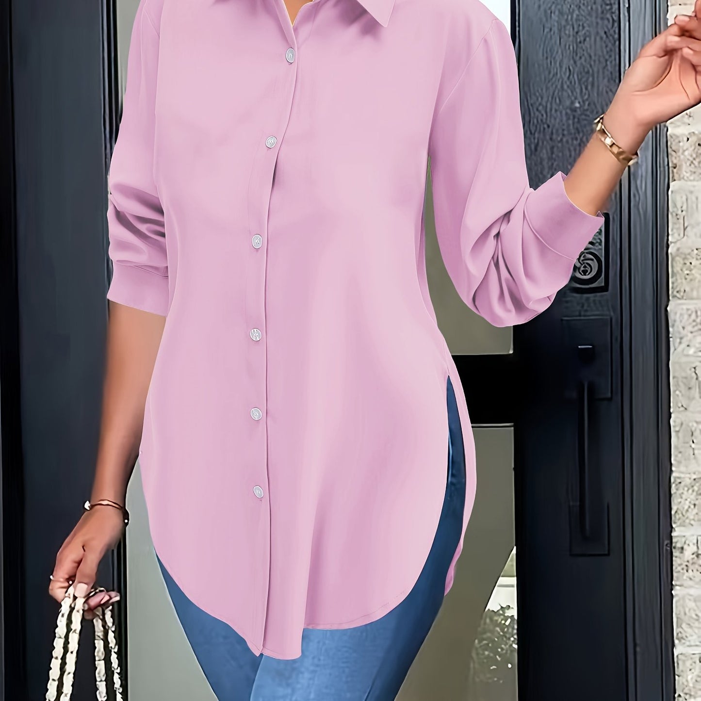 Ladies Long Sleeved Shirts – Elegant Comfortable and Perfect for Everyday Wear
