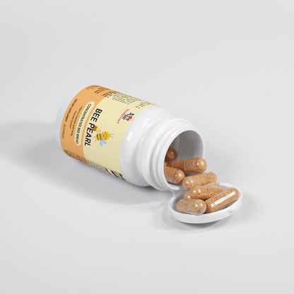 Bee Pearl Capsules for Natural Immunity, Energy & Skin Health