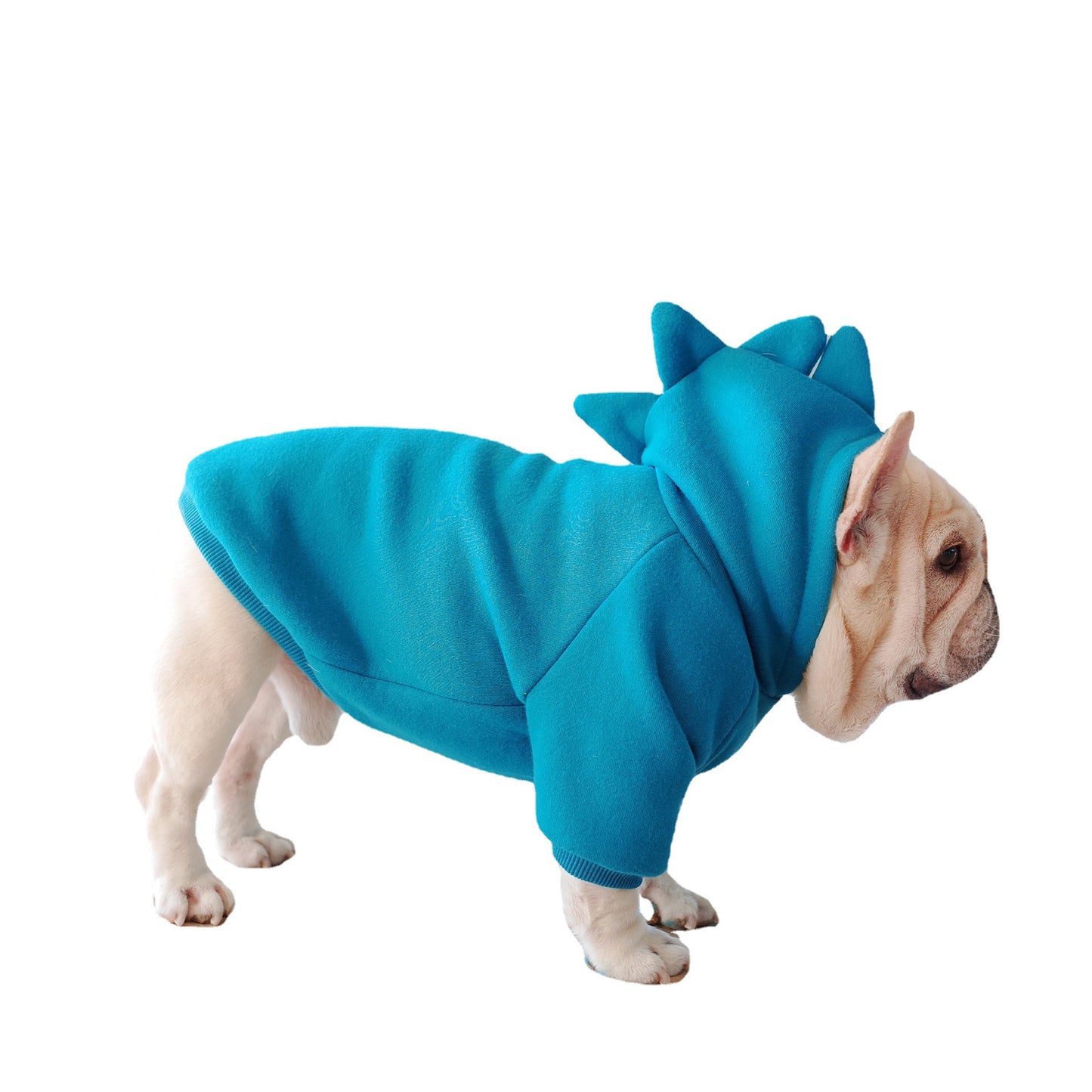 Buy Pet Apparel Fleece Solid Color Hoodie – Warm Dog Clothes