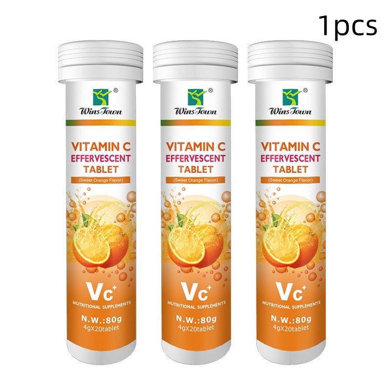 Effervescent Vitamin C Supplement for Immunity and Health
