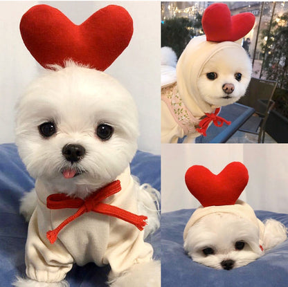 Two-Legged Hooded Dog Clothes Green Fleece Autumn Winter