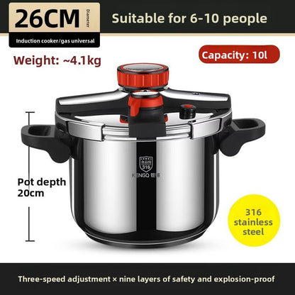 Pressure Cooker for Quick and Easy Healthy Meal Preparation