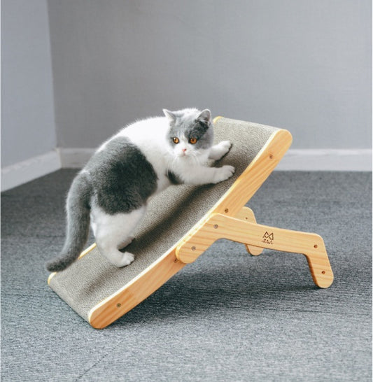 Buy Deformable Corrugated Cat Scratcher Bed With Replaceable Core