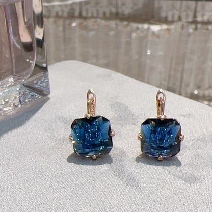 Buy Sapphire Earrings and Necklace Set Elegant Jewelry Gift