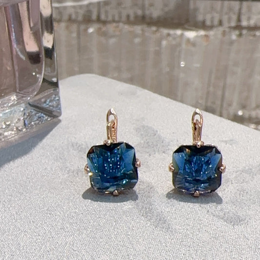 Buy Sapphire Earrings and Necklace Set Elegant Jewelry Gift