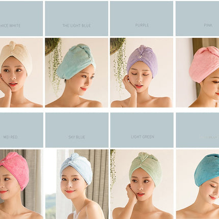 Buy Women's Hair Dryer Cap – Absorbent Quick-Dry Hair Towel