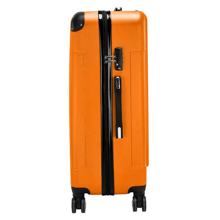 Portable 3-in-1 ABS Trolley Case Set in Orange 20inch 24inch