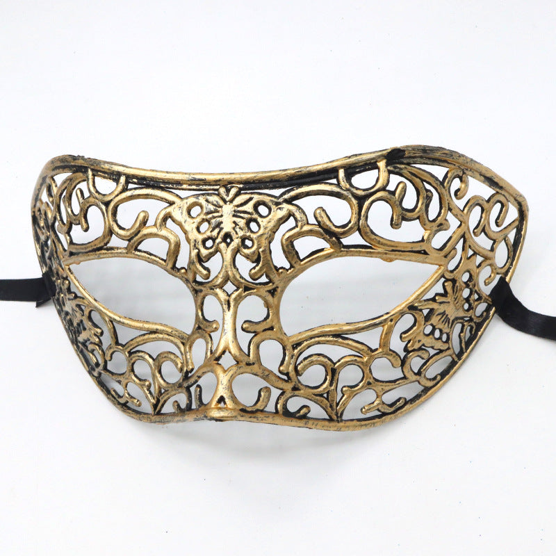 Halloween Ball Party Vintage Prince Flat Head Costume Mask