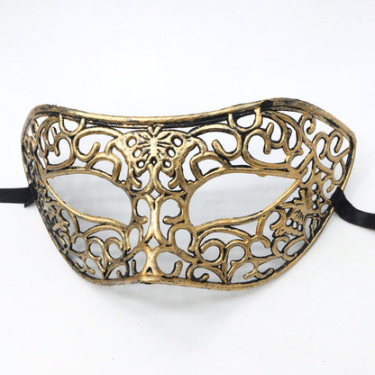 Halloween Ball Party Vintage Prince Flat Head Costume Mask