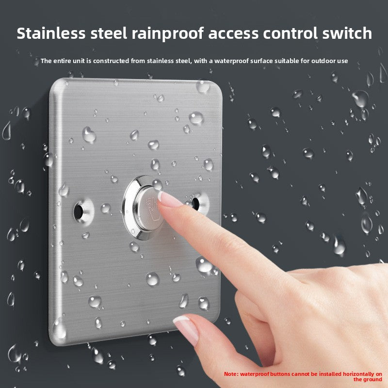 86 Type Wall Mounted Access Control Switch Panel