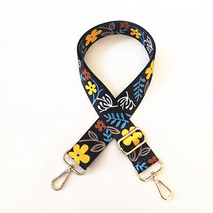 Colorful Wide Shoulder Straps Accessories for Stylish Purses