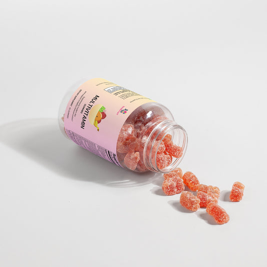 Multivitamin Bear Gummies – 60 Gummies for Daily Nutrition