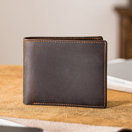 Handmade Wallet Made From Premium Full-grain Cowhide for Men