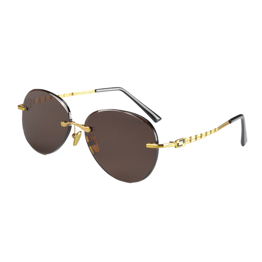 Red Leaf Crystal Eyeglasses for Trendy Comfort Modern Style