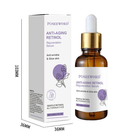 Retinol Serum for Soft Smooth Face Skin Care Daily Glow Uses