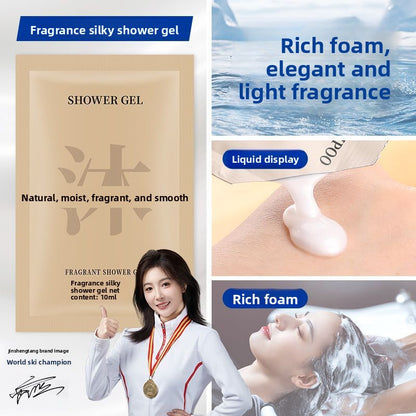 Small Sachet Packaged Shampoo and Conditioner Set