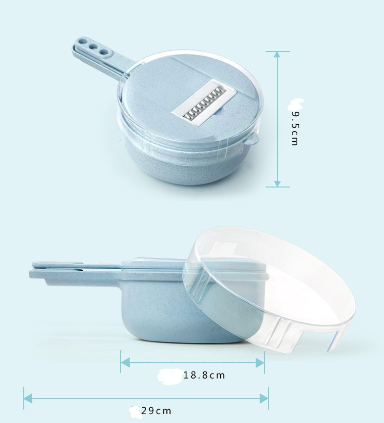 Buy 8 In 1 Mandoline Vegetable Slicer with Peeler & Grater Pro