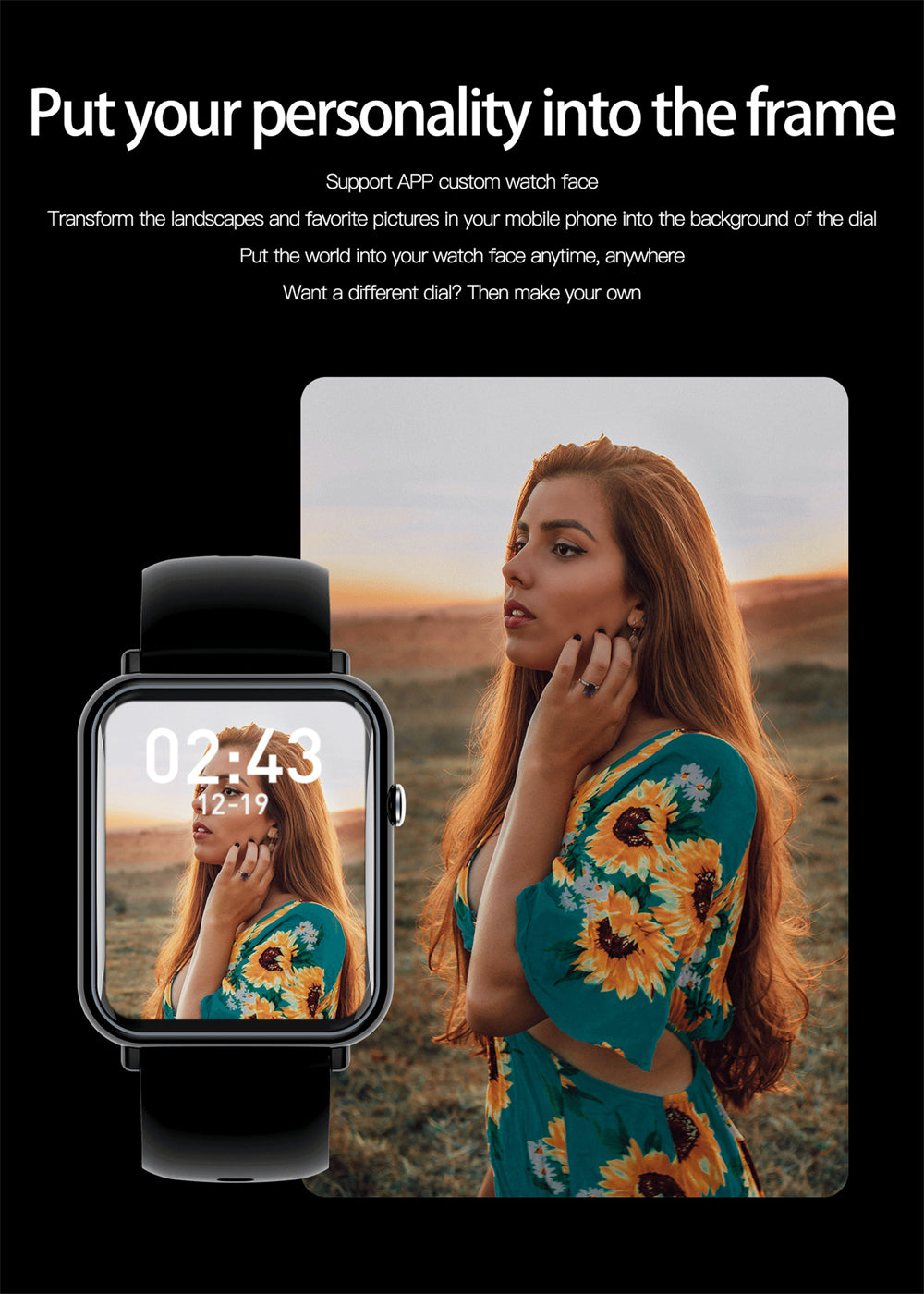 Smart Waterproof Watch – Stylish, Durable, and Functional