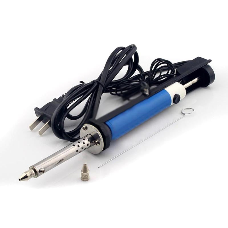 30W 220V EU Plug 2-in-1 Soldering Iron with Solder Sucker