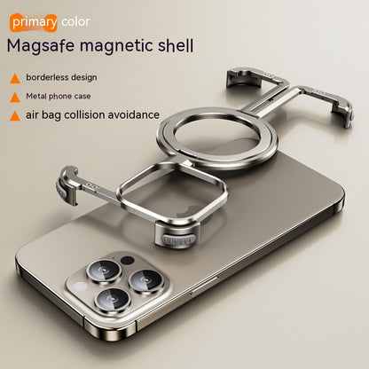 Buy Metal Airbag Anti-Fall Shockproof Phone Case Cover Online