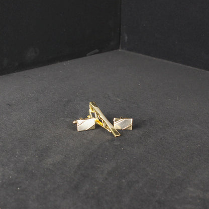 Buy Men’s Formal Business Cufflinks & Tie Clip Set Online
