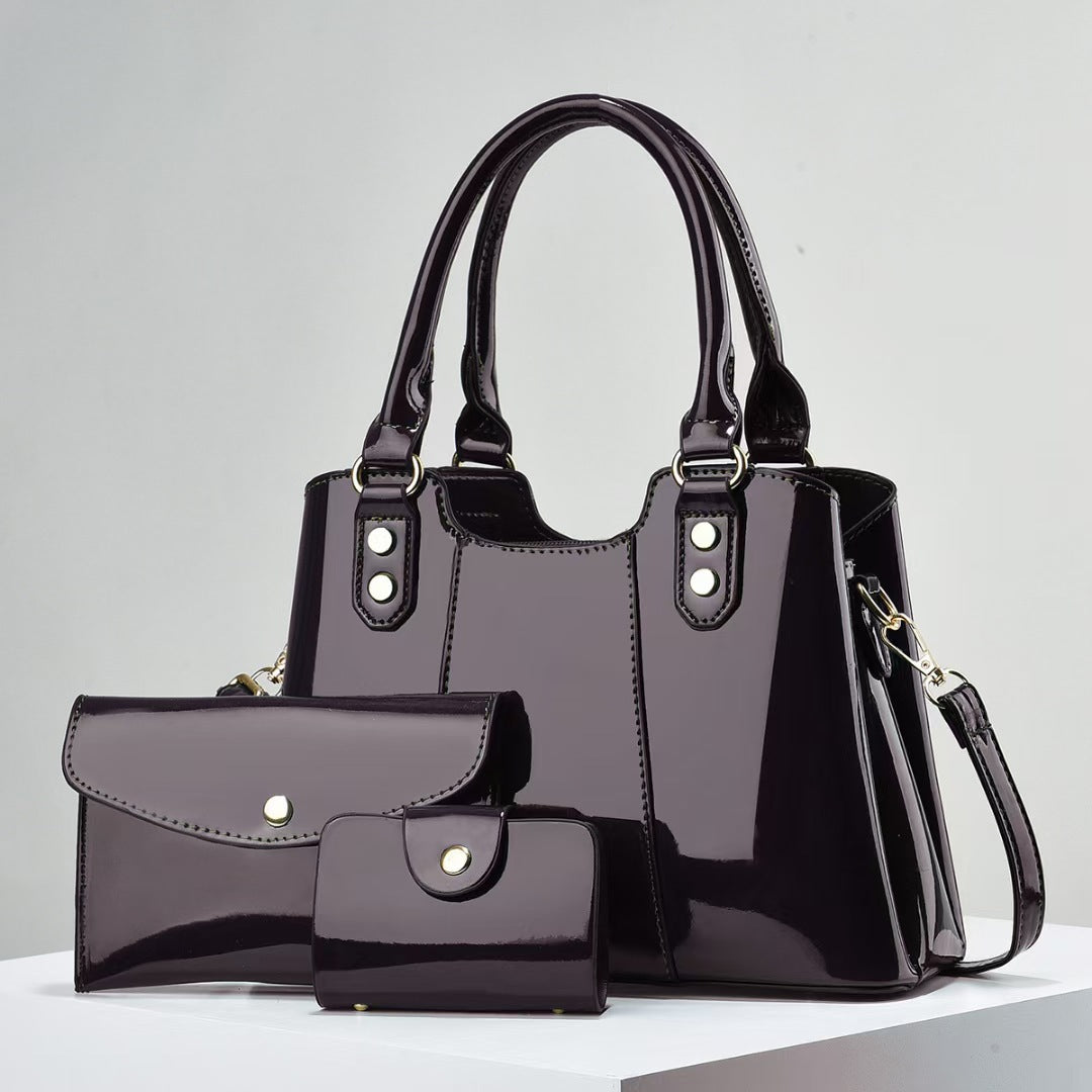 Large-capacity Three-piece Set Of  Women's Shoulder Bags