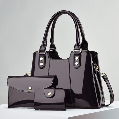 Large-capacity Three-piece Set Of  Women's Shoulder Bags