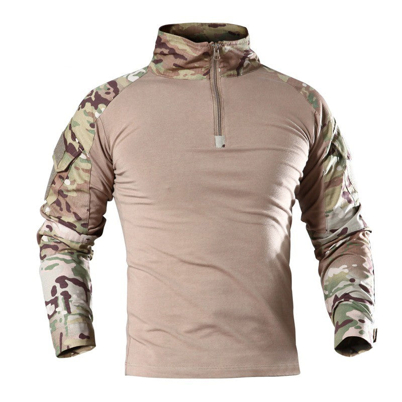 Outdoor Tactical T-Shirt for Men Breathable Combat Training