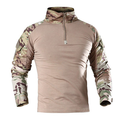Outdoor Tactical T-Shirt for Men Breathable Combat Training