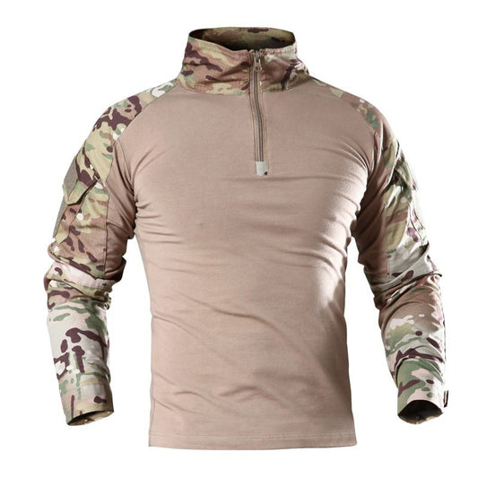 Outdoor Tactical T-Shirt for Men Breathable Combat Training