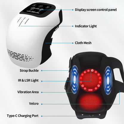 Intelligent Knee Massager with Heating Pain Relief Device