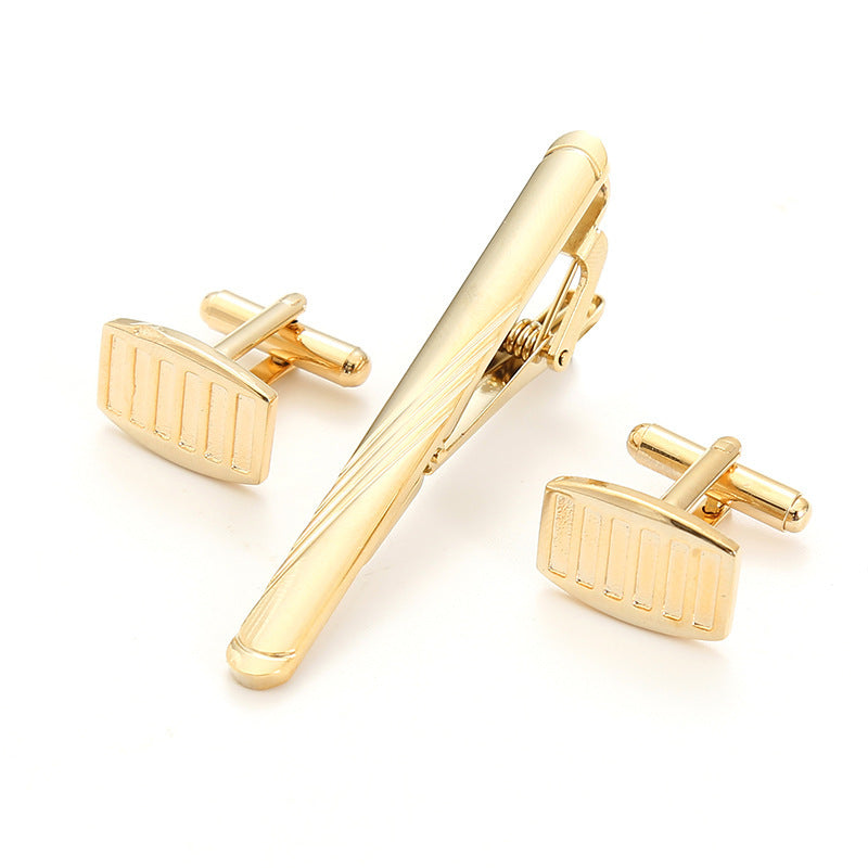 Buy Men’s Formal Business Cufflinks & Tie Clip Set Online