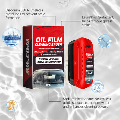 Automotive Oil Film Cleaning Brush Windshield Cleaner