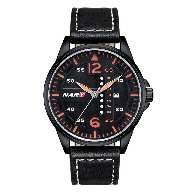 Buy Stylish Quartz Watch with Sophisticated Dial for Men