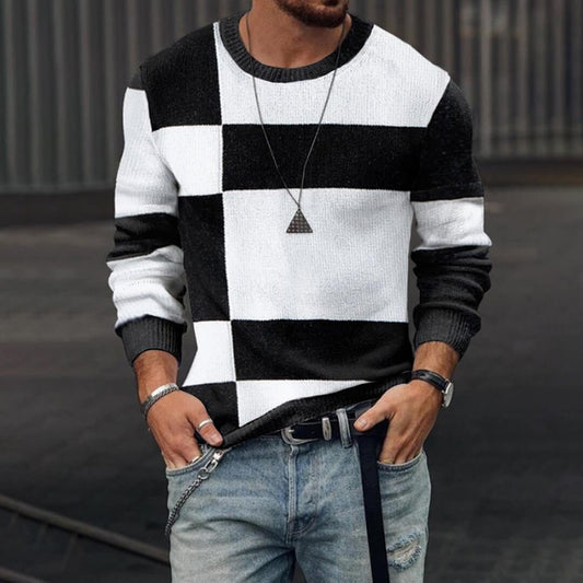 For Men 3D Pullover Casual Tops Long Sleeve T-Shirts Global swanky 3